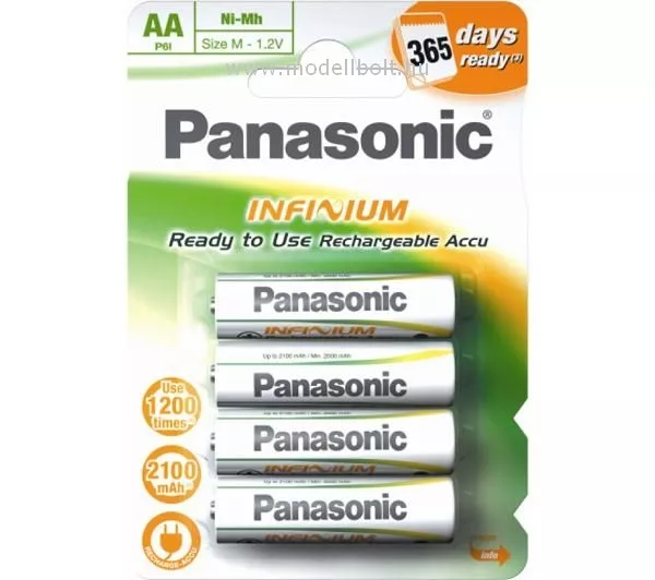 Panasonic - Akkumulátor 'AA' 2100 mAh Infinium 4db